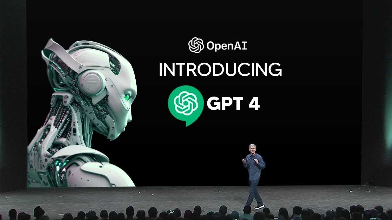Фото с мероприятия, на котором был анонсирован GPT 4 от Open AI  