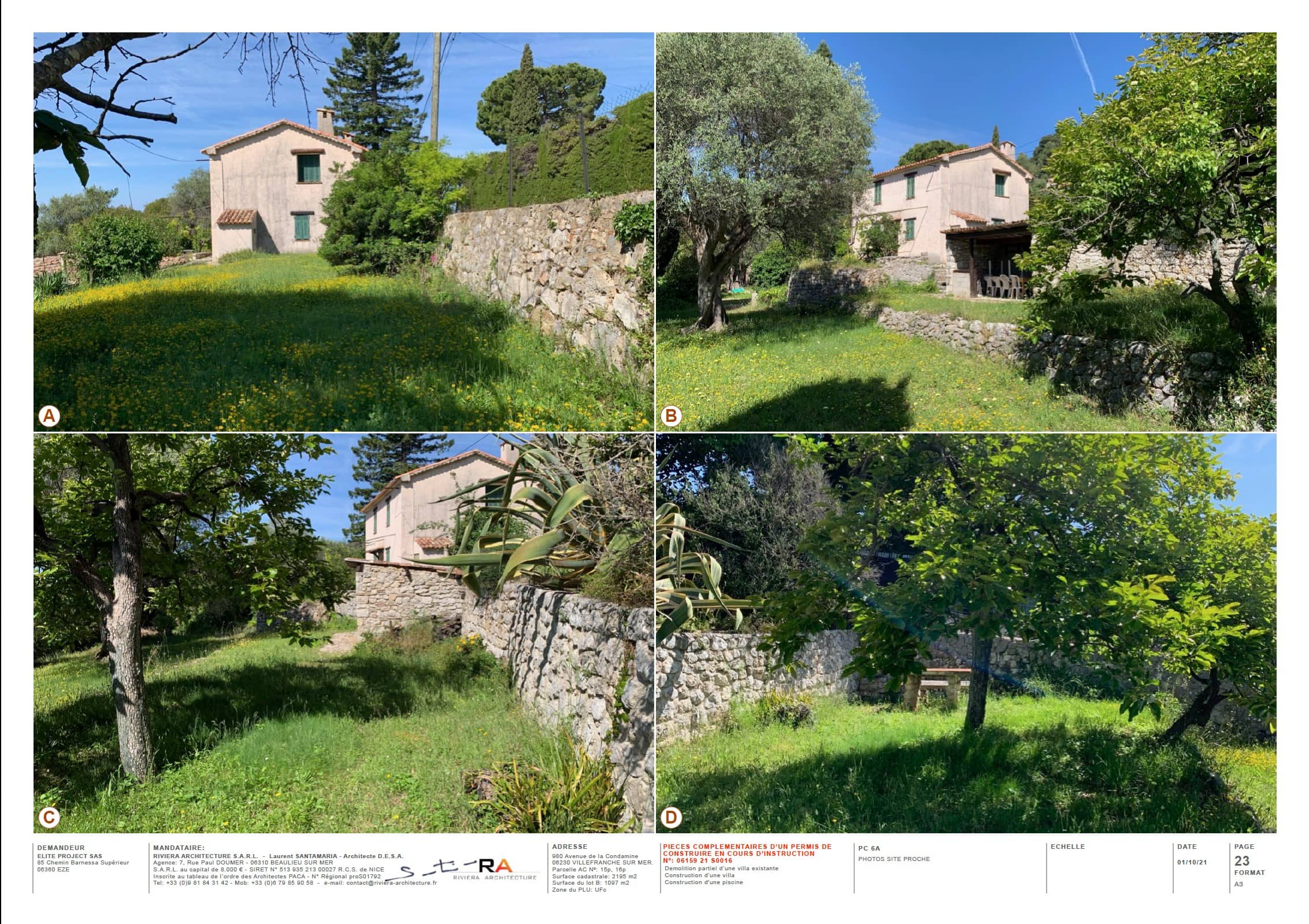 Получение разрешения на строительство виллы на Лазурном берегу Франции