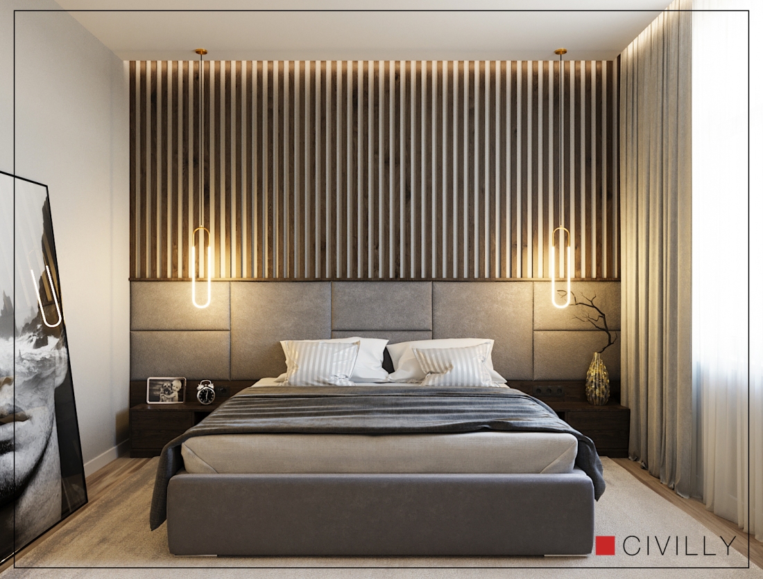 Дизайн-проект интерьера квартиры в ЖК &laquo;Перлина Умани&raquo;