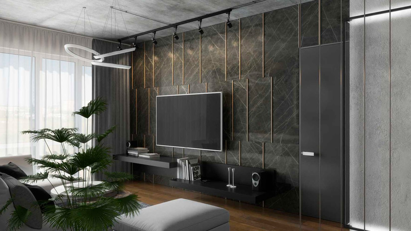 Дизайн интерьера пентхаус в Киеве: минимализм и лофт