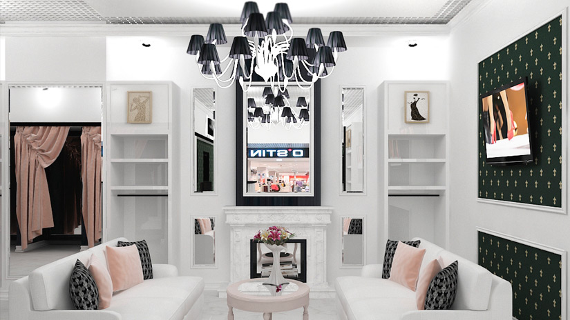 Магазин La Maison: Дизайн интерьера, строительно-отделочные работы и мебель под ключ