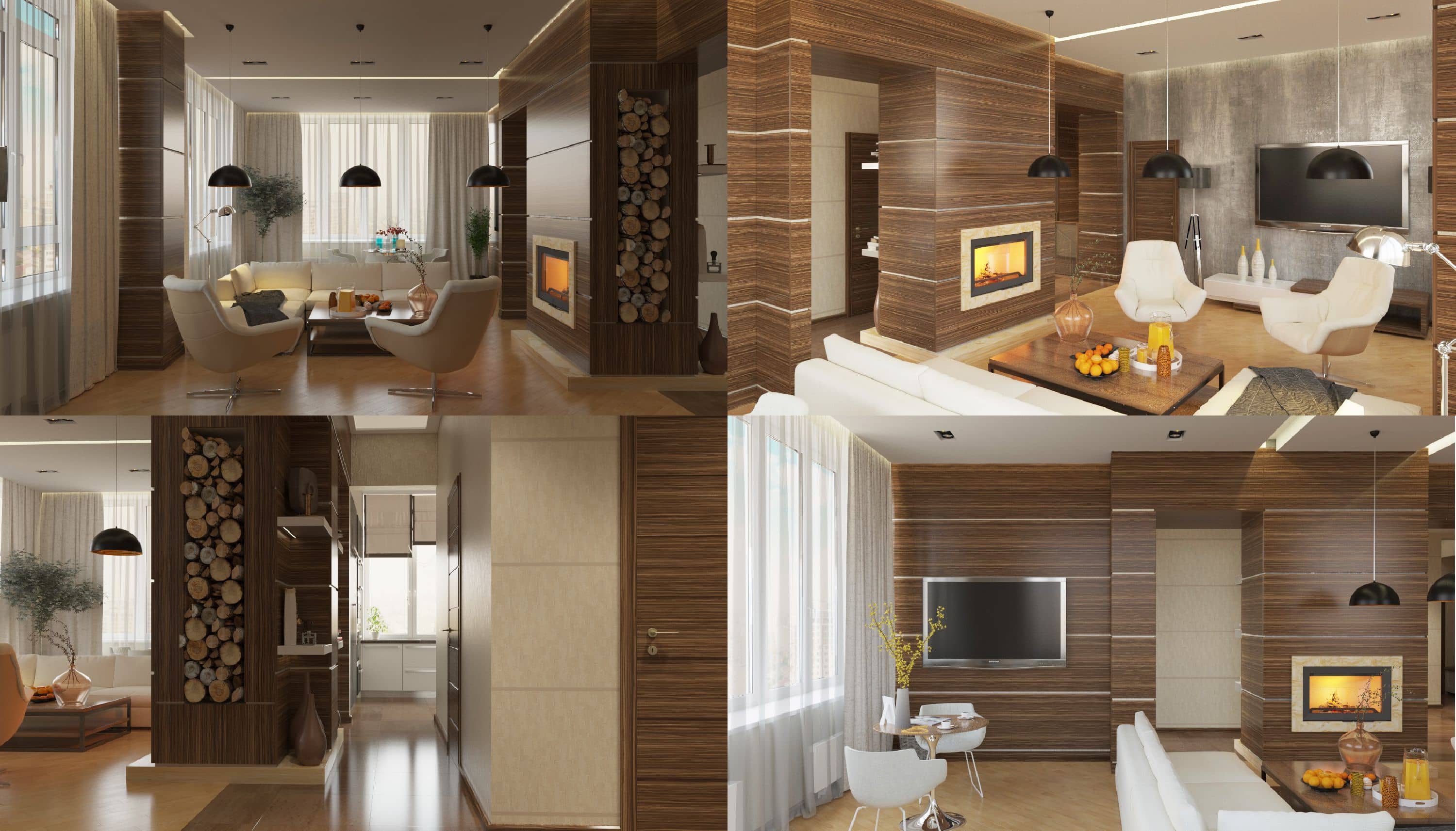 Дизайн-проект пентхауса в ЖК «Гольфстрим»