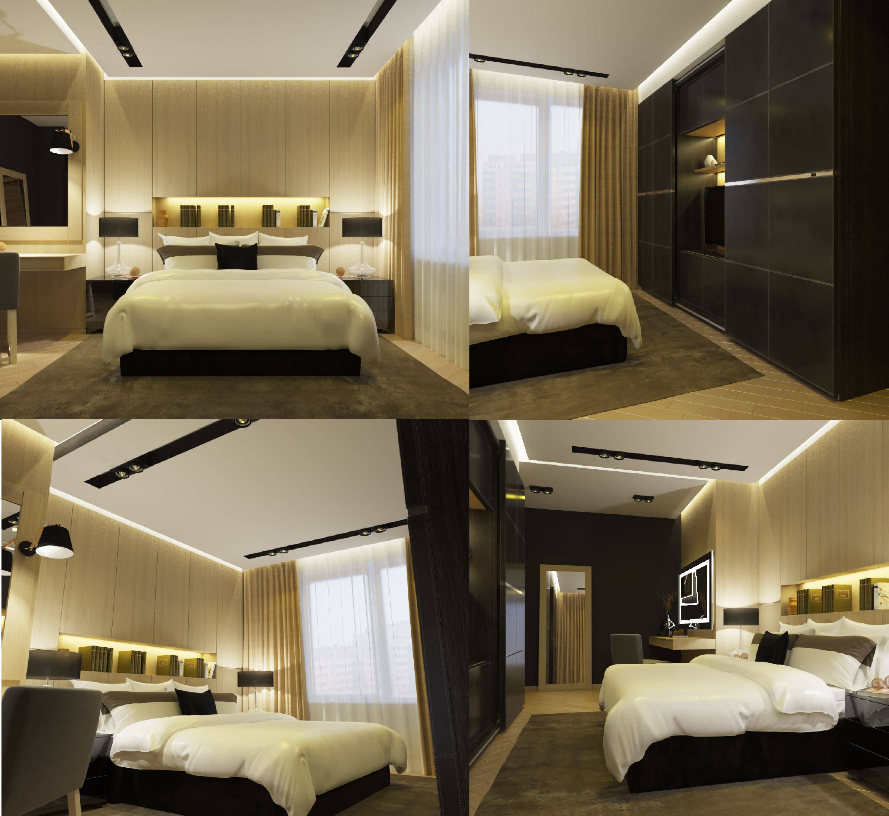 Дизайн-проєкт пентхауса в ЖК «Гольфстрім» спальня сина