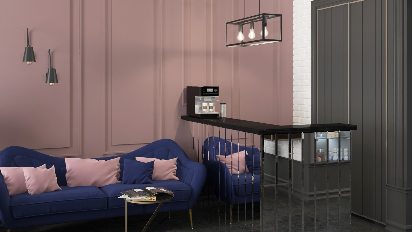 Салон красоты Фламинго в Одессе: дизайн интерьера с современным акцентом