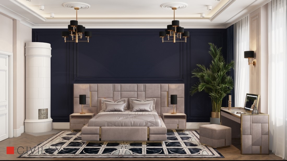 Дизайн, ремонт и мебель под ключ для квартиры в Стокгольме. Фото готового проекта