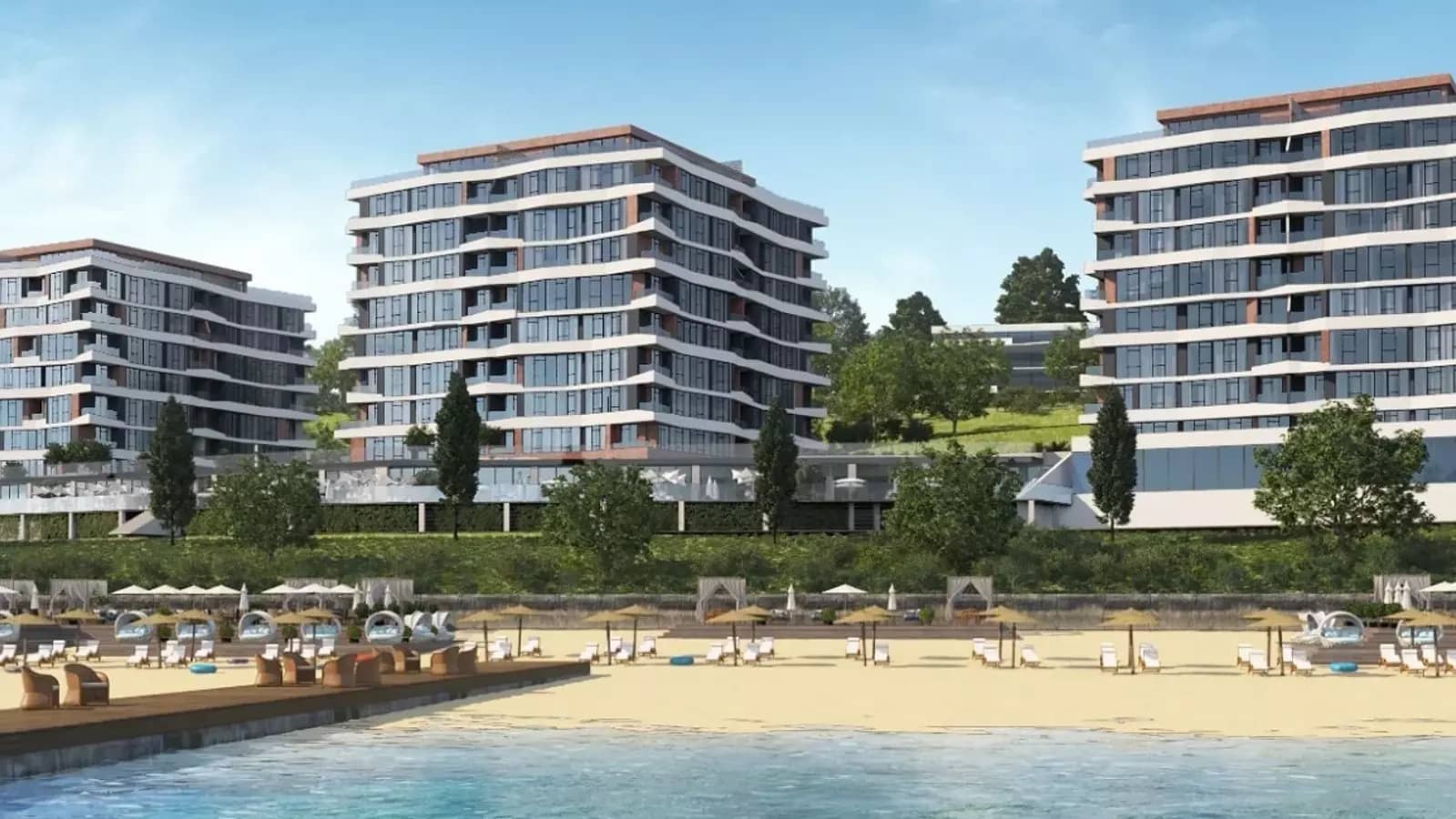 Дизайн апартаментов в комплексе Коста Фонтана на первой линии моря в Одессе