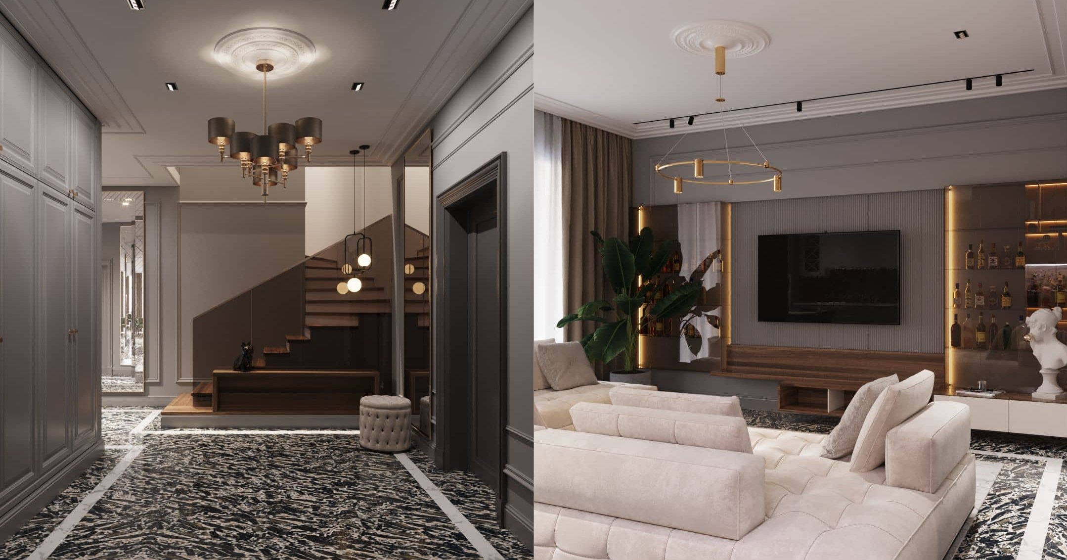 Пентхаус в клубном доме: дизайн и ремонт под ключ