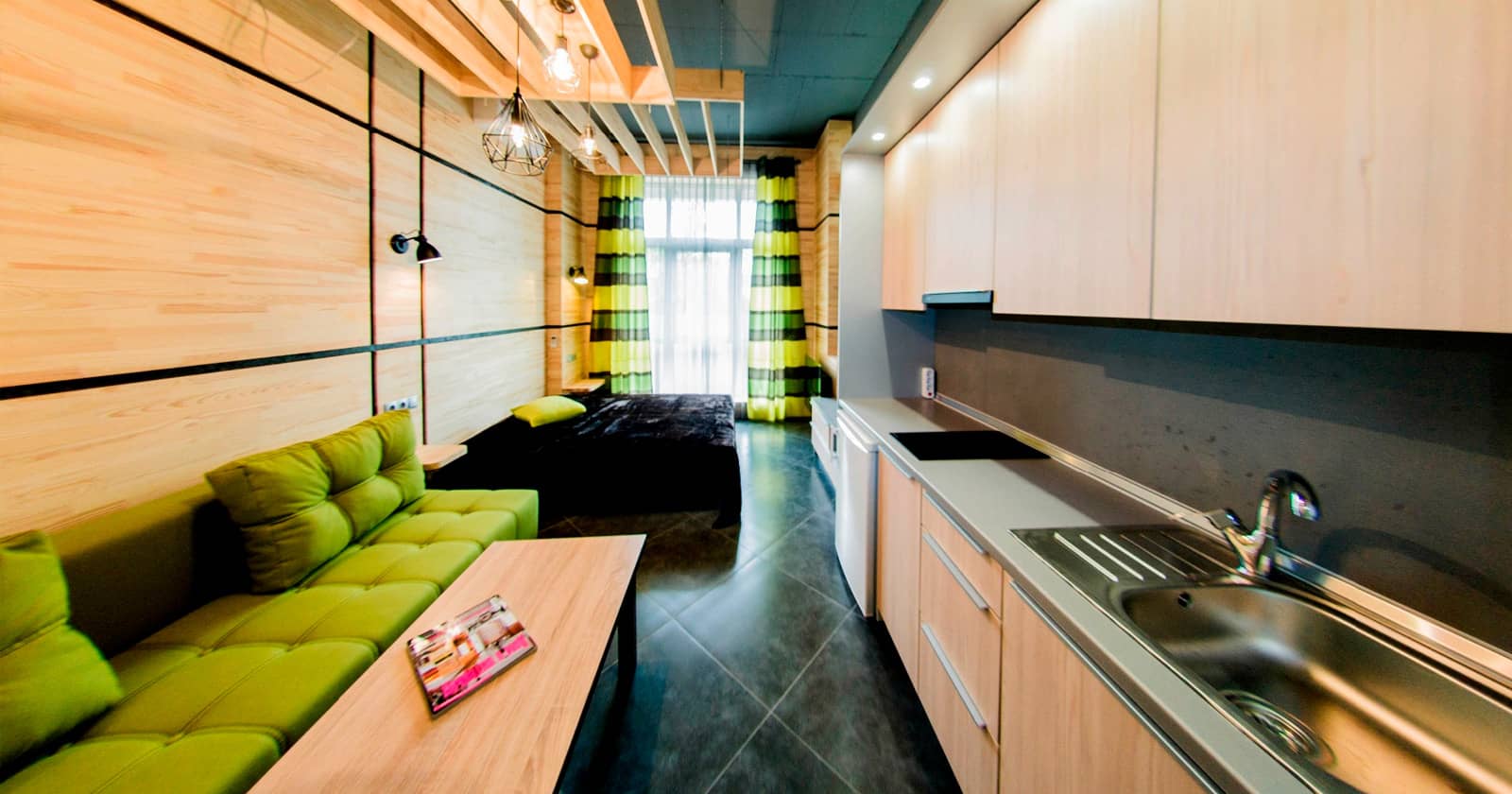 Бюджетные апартаменты в стиле &laquo;Лофт&raquo;