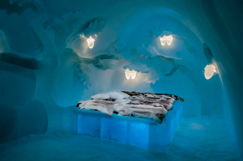 Ледяной отель в Швеции