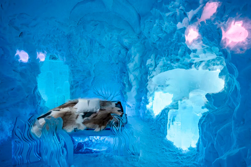 Ледяной отель в Швеции