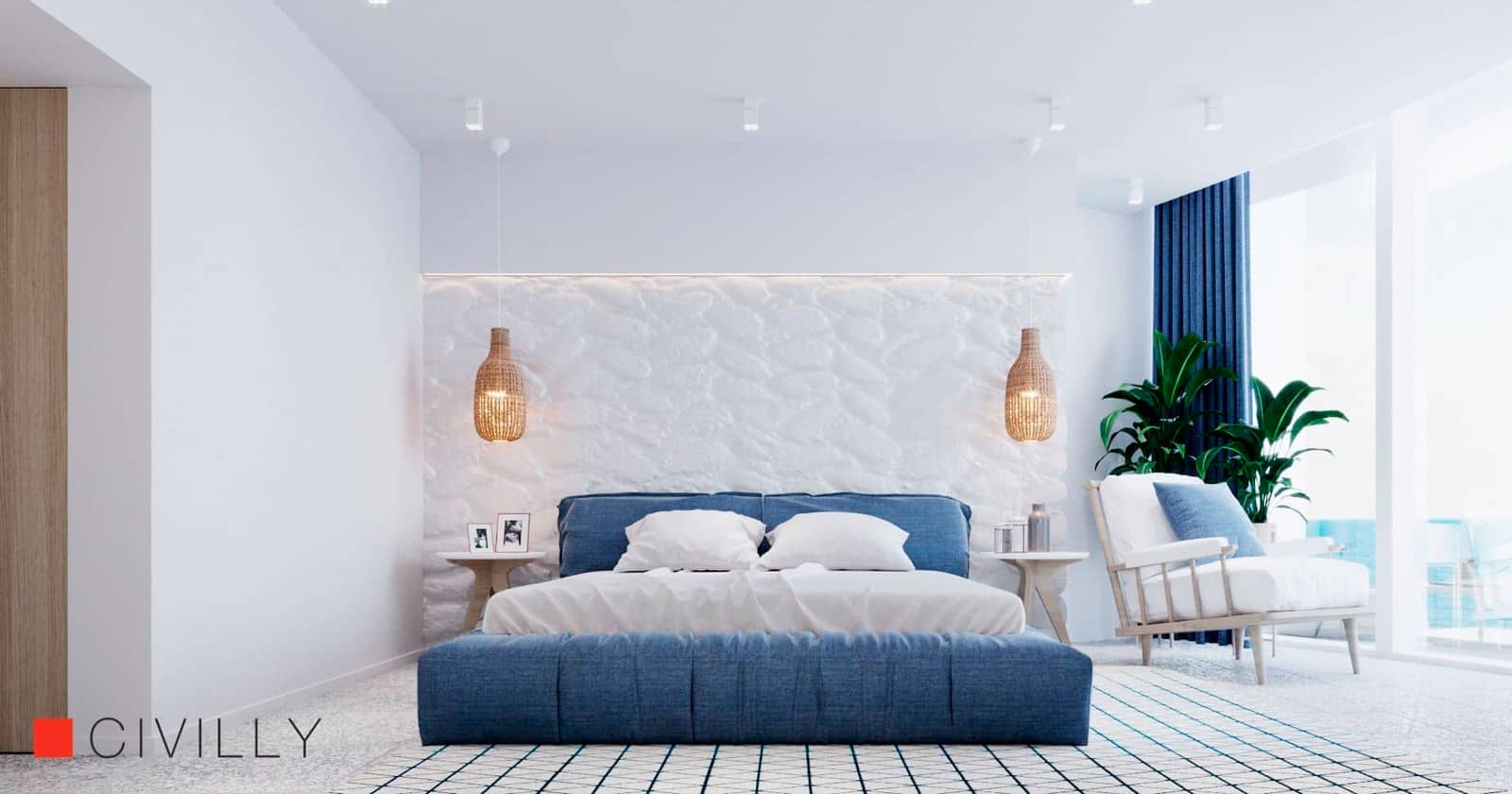 Дизайн интерьера в морском стиле