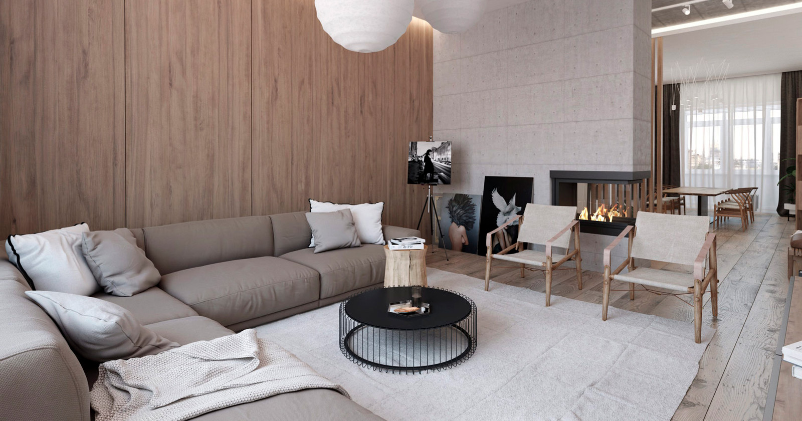 Дизайн интерьера в стиле модернизм