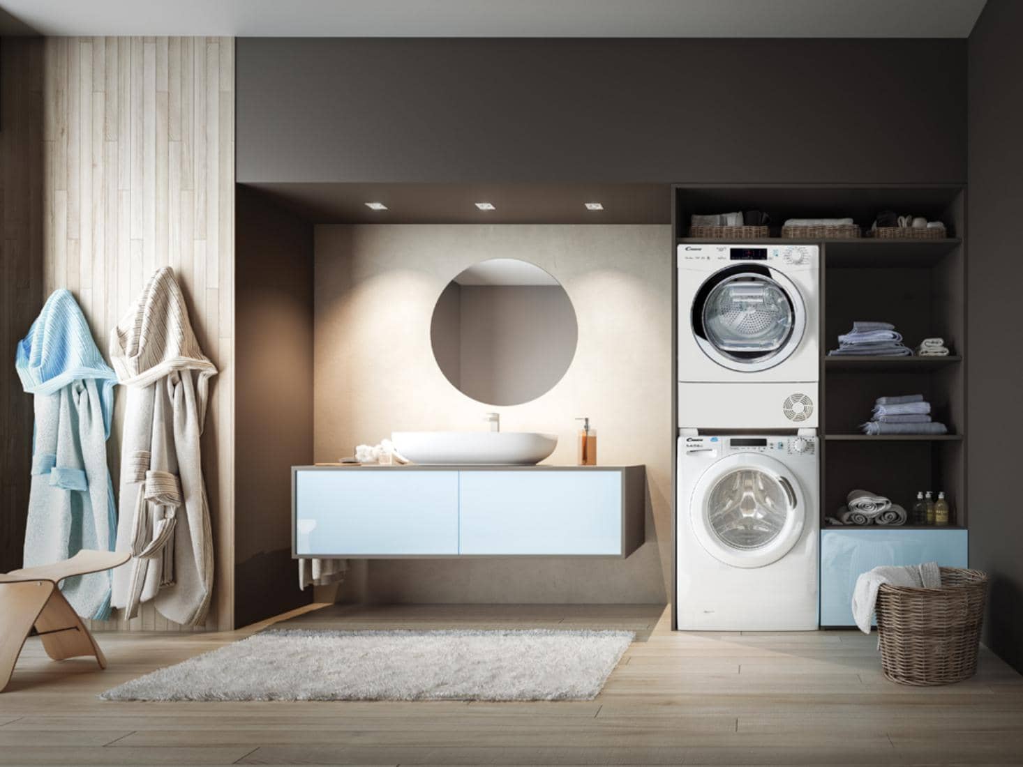 Сушка белья в квартире без балкона