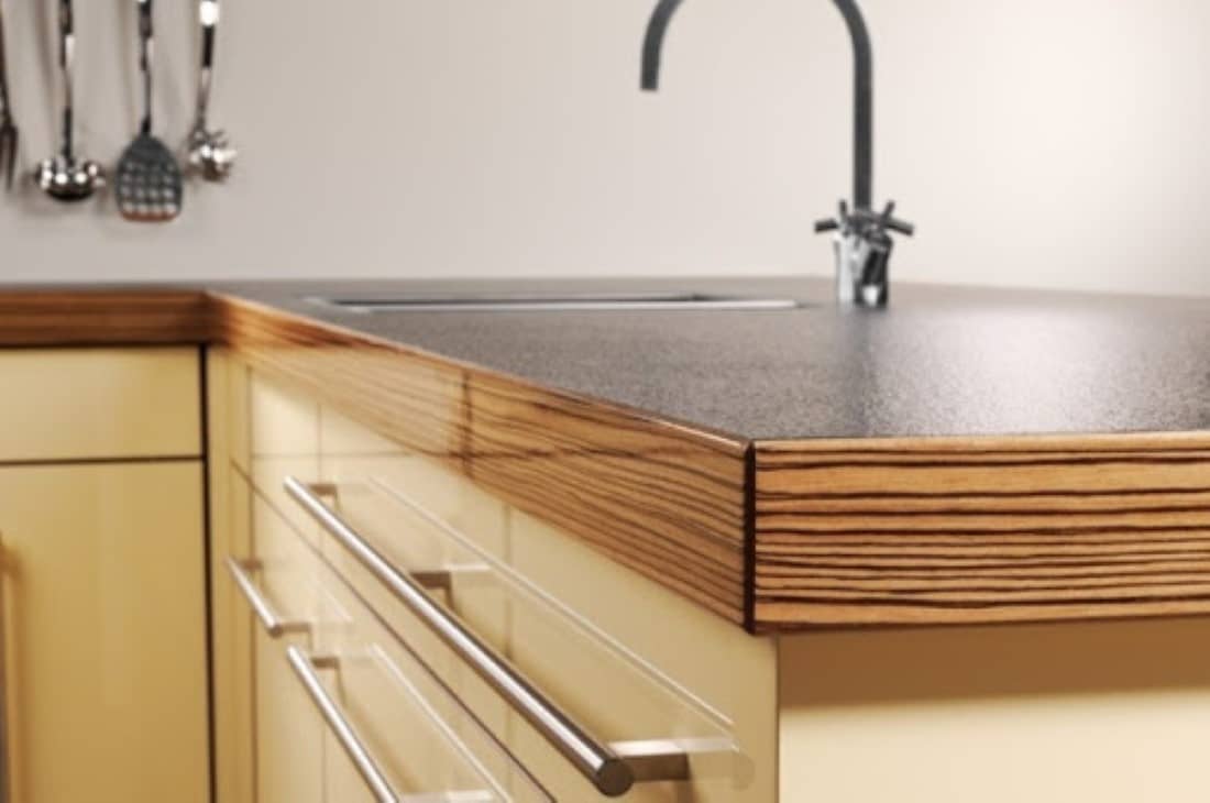Кухонная столешница из ламинированной плиты ДСП