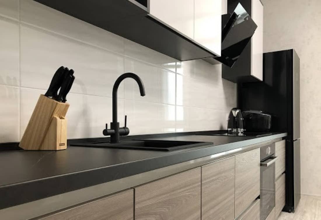 Кухонная столешница из ламинированной плиты ДСП