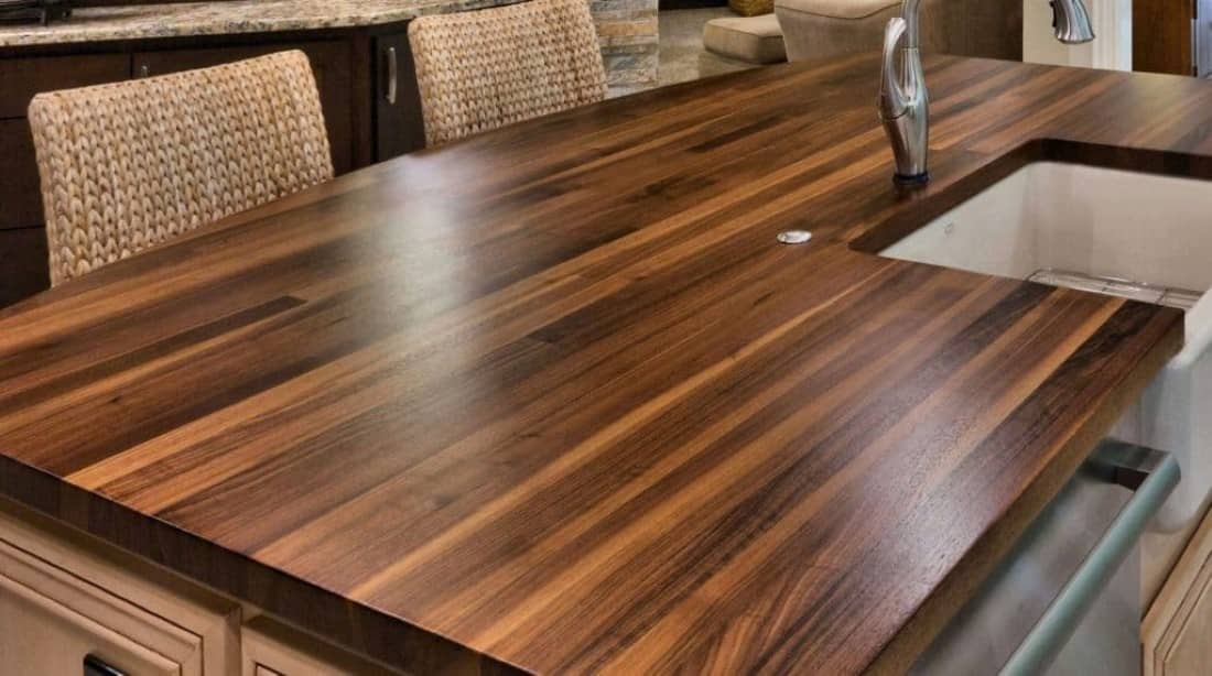 Кухонна стільниця з ламінованої плити ДСП