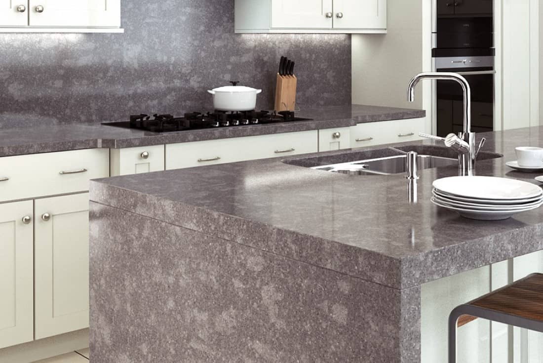 Кухонная столешница из кварца