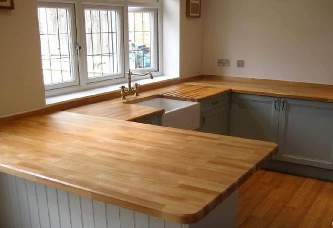 Кухонная столешницы из дерева
