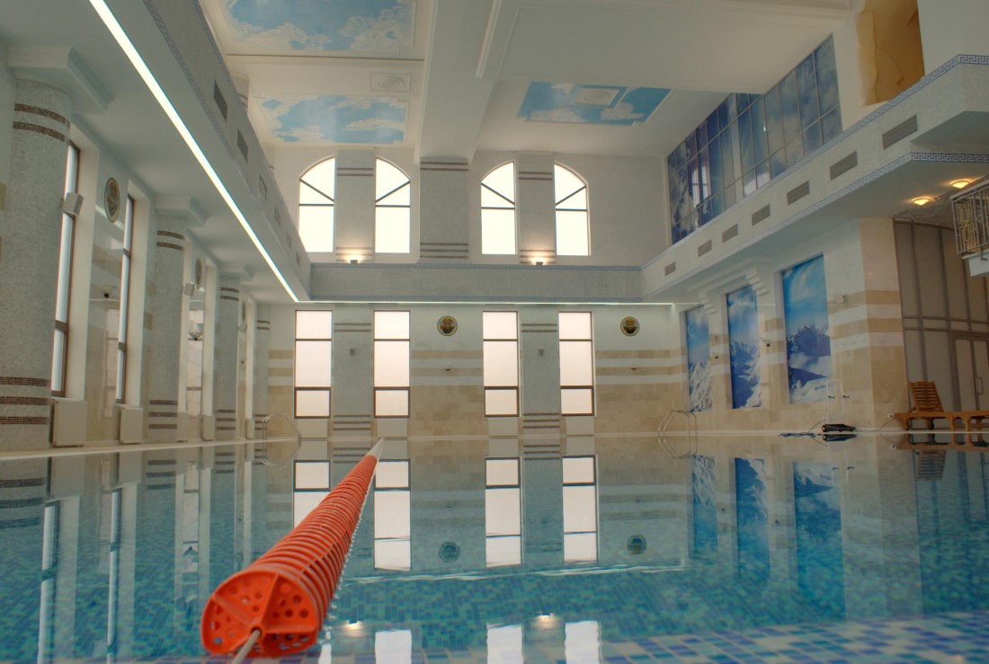 Оздоблювальні роботи спа-комплексу «Ark-Spa Palace», інженерні мережі, виробництво та постачання меблів.